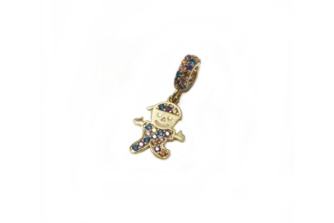 Złota zawieszka beads,...
